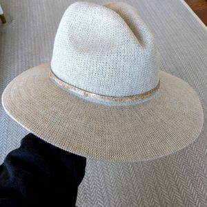 Wyeth Gray & Gold hat (Anthropologie)
